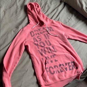 Light pink hoodie